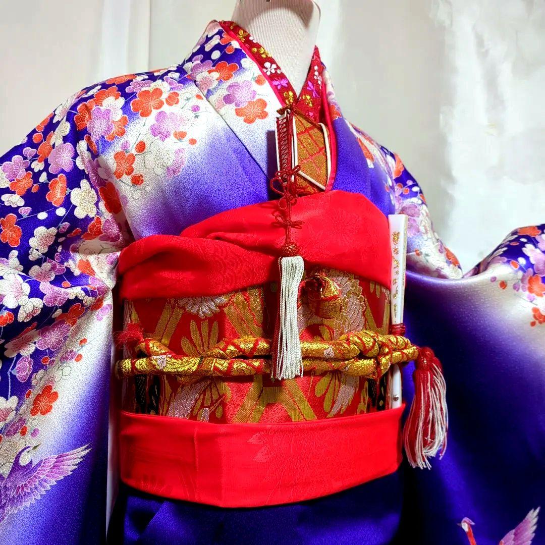 七五三７歳　女の子 四つ身着物セット 昭和レトロ