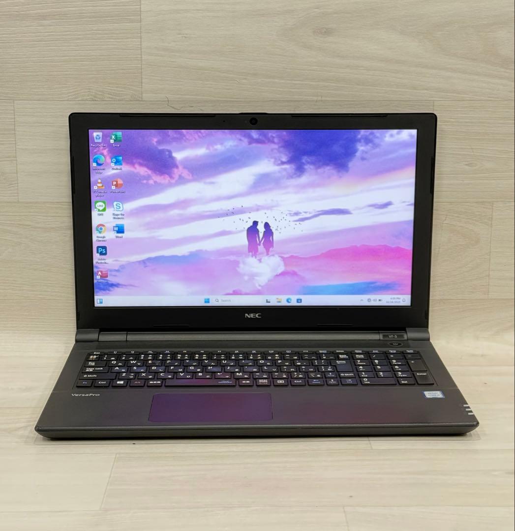 大特価7世代エヌイーシー NEC Versapro ノートPC/ 8GB/SSD