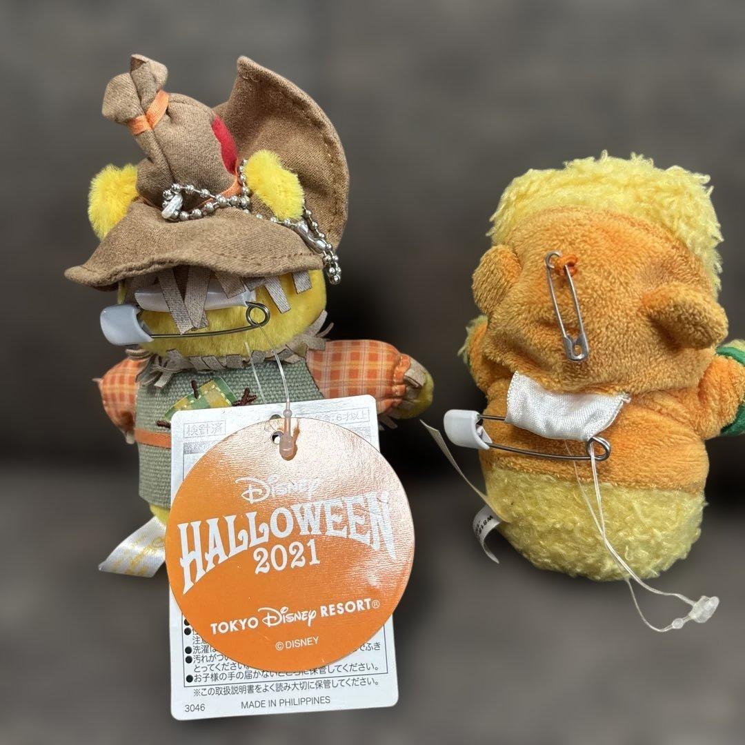 プーさん ぬいぐるみバッチ　ハロウィン　イースター　干支ぬいぐるみバッチ