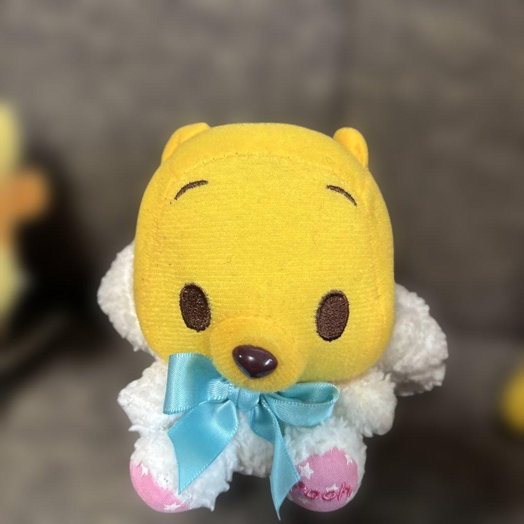 プーさん ぬいぐるみバッチ　ハロウィン　イースター　干支ぬいぐるみバッチ