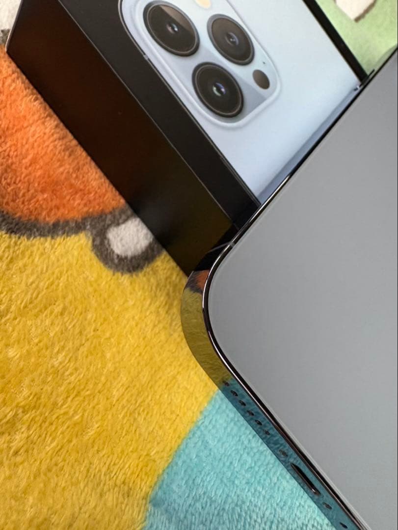 Apple iPhone 13promax水色 シエラブルー