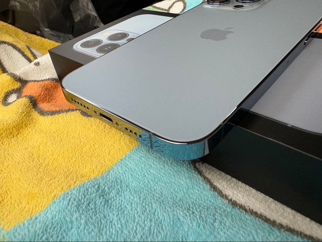 Apple iPhone 13promax水色 シエラブルー