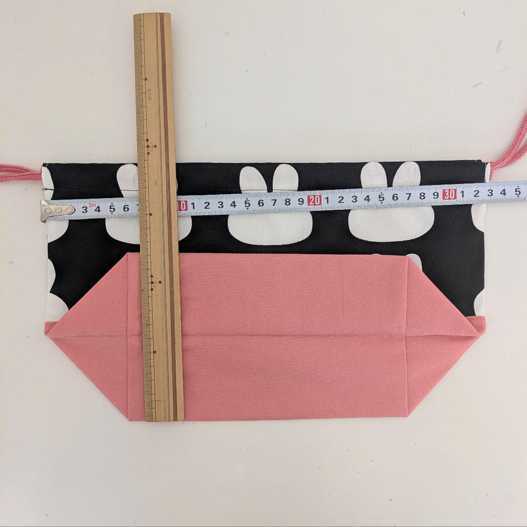 裏地キルティング大きめレッスンバッグ、体操着袋、大きめお弁当袋3点