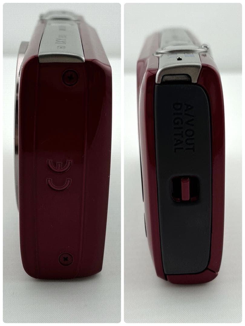 極美品　Canon IXY イクシー　180 コンパクトデジタルカメラ　レッド
