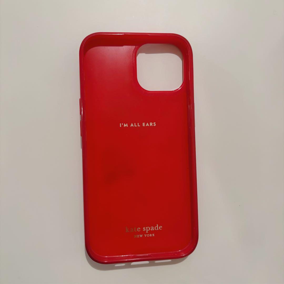 kate spade iPhone15ケース　キートウーマイハート　スマホカバー
