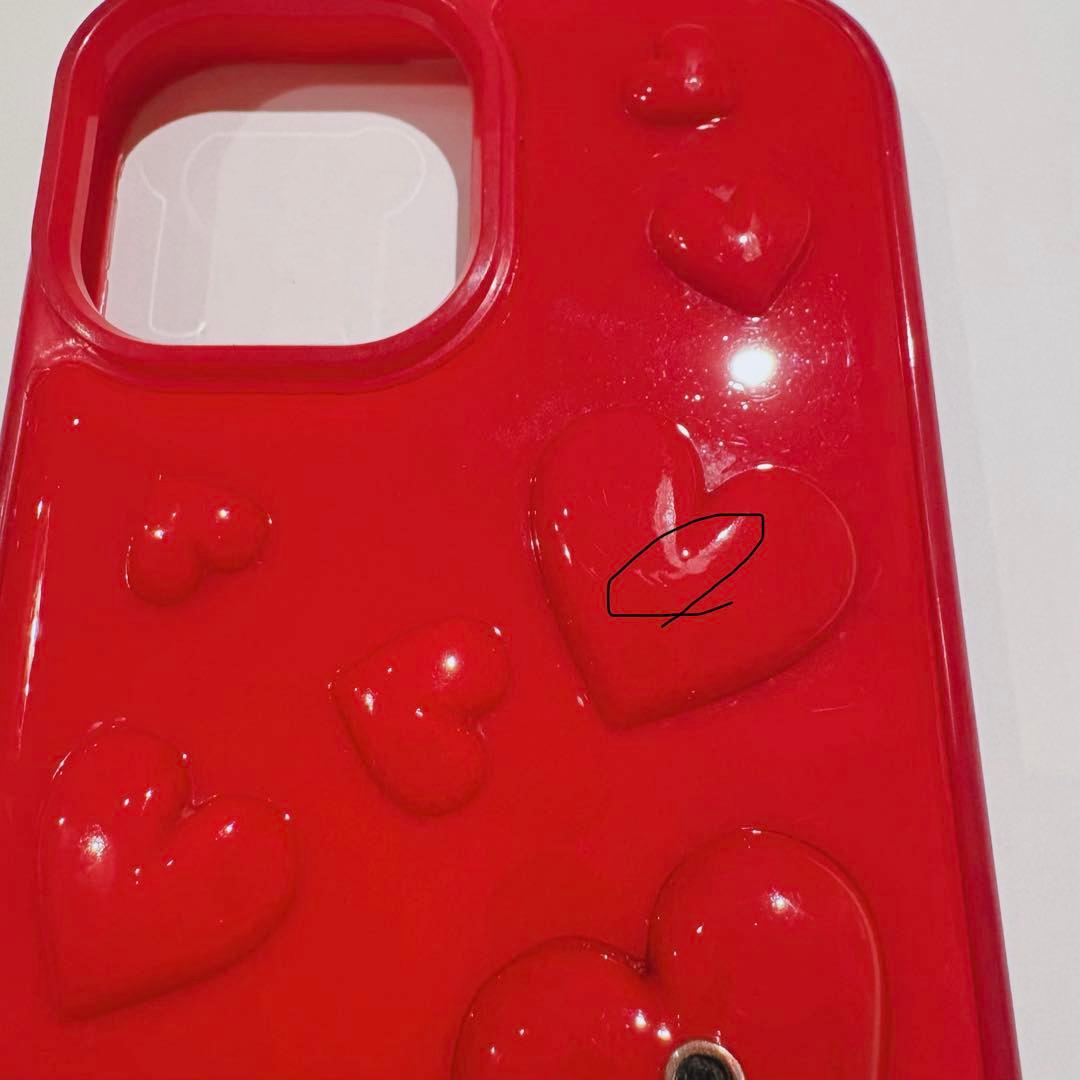 kate spade iPhone15ケース　キートウーマイハート　スマホカバー