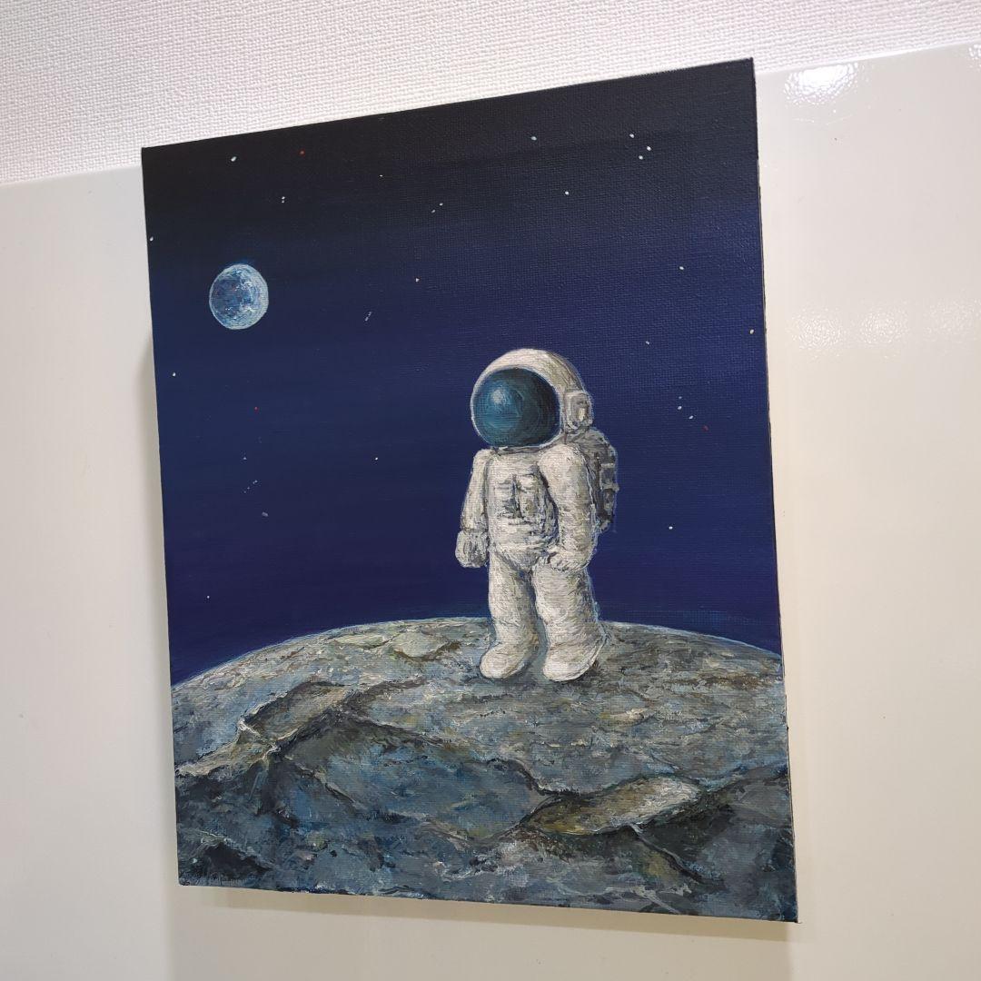 抽象画　絵画　作品名　ぼくのみらい