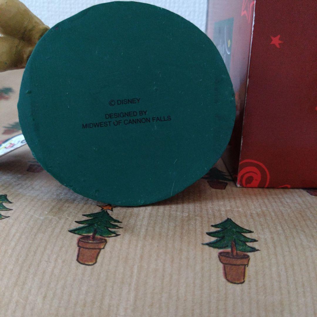 ミッキーマウス 　フィギュア　 陶器製　MIDWEST　クリスマス　箱あり