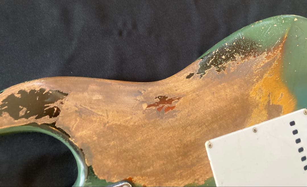 ギター #22 STtype All lacquer multi layer relic