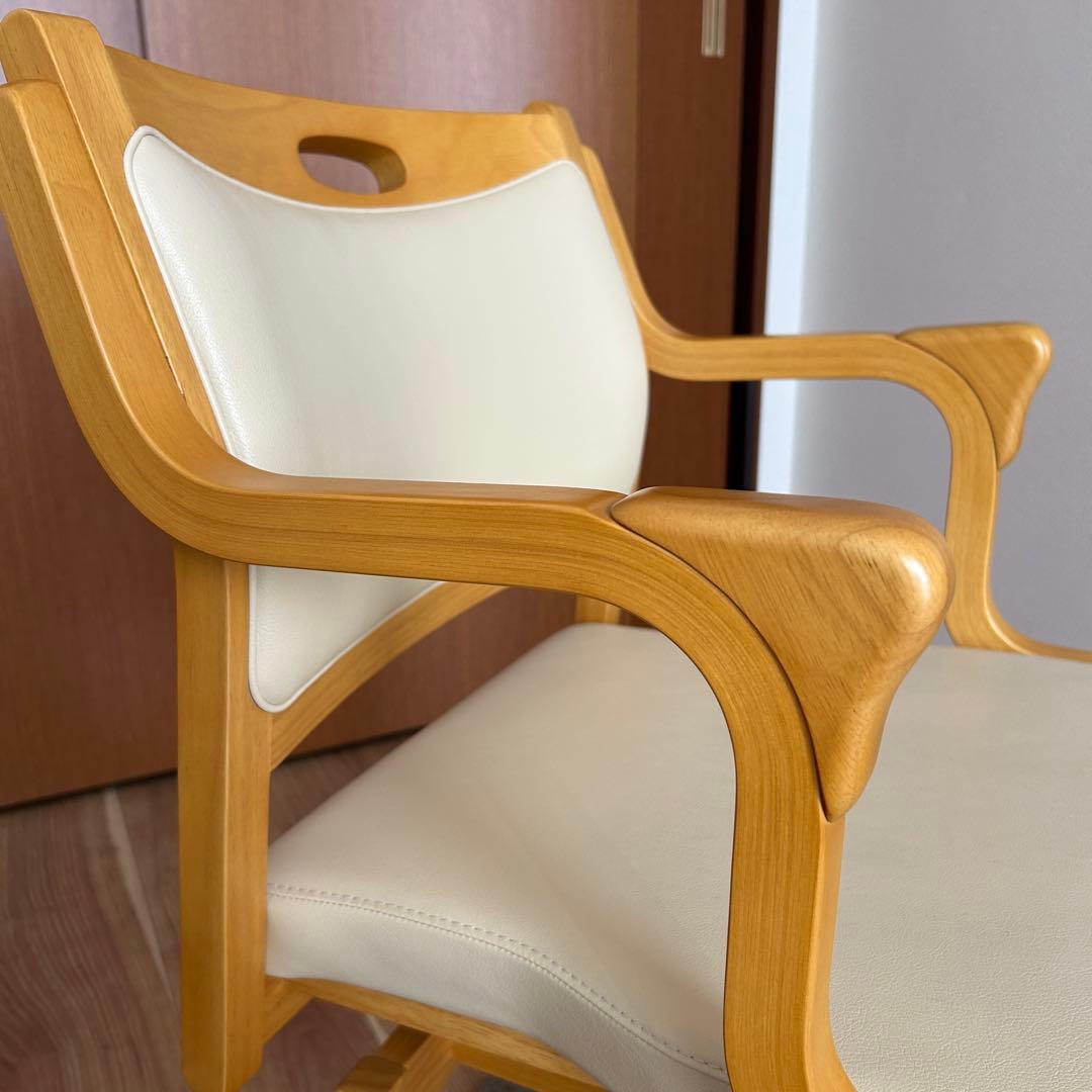 【美品・送料込み】貞苅椅子製作所 回転椅子 Care-111-RAC 介護椅子