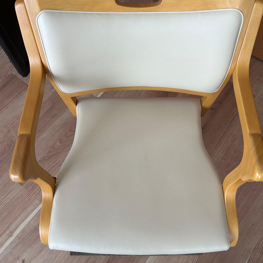 【美品・送料込み】貞苅椅子製作所 回転椅子 Care-111-RAC 介護椅子