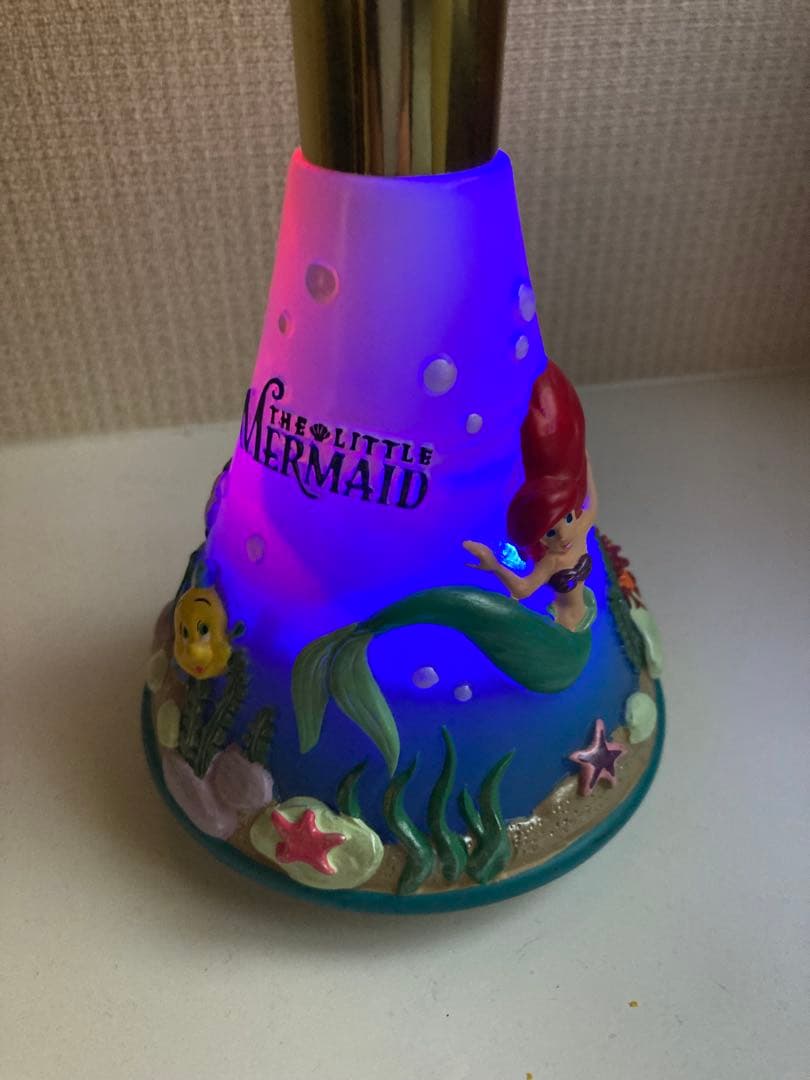 リトルマーメイド アリエル　オルゴール　万華鏡　LEDライト