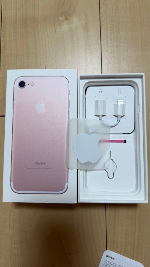 【美品】iPhone 7 32GB SIMフリー　ローズゴールド