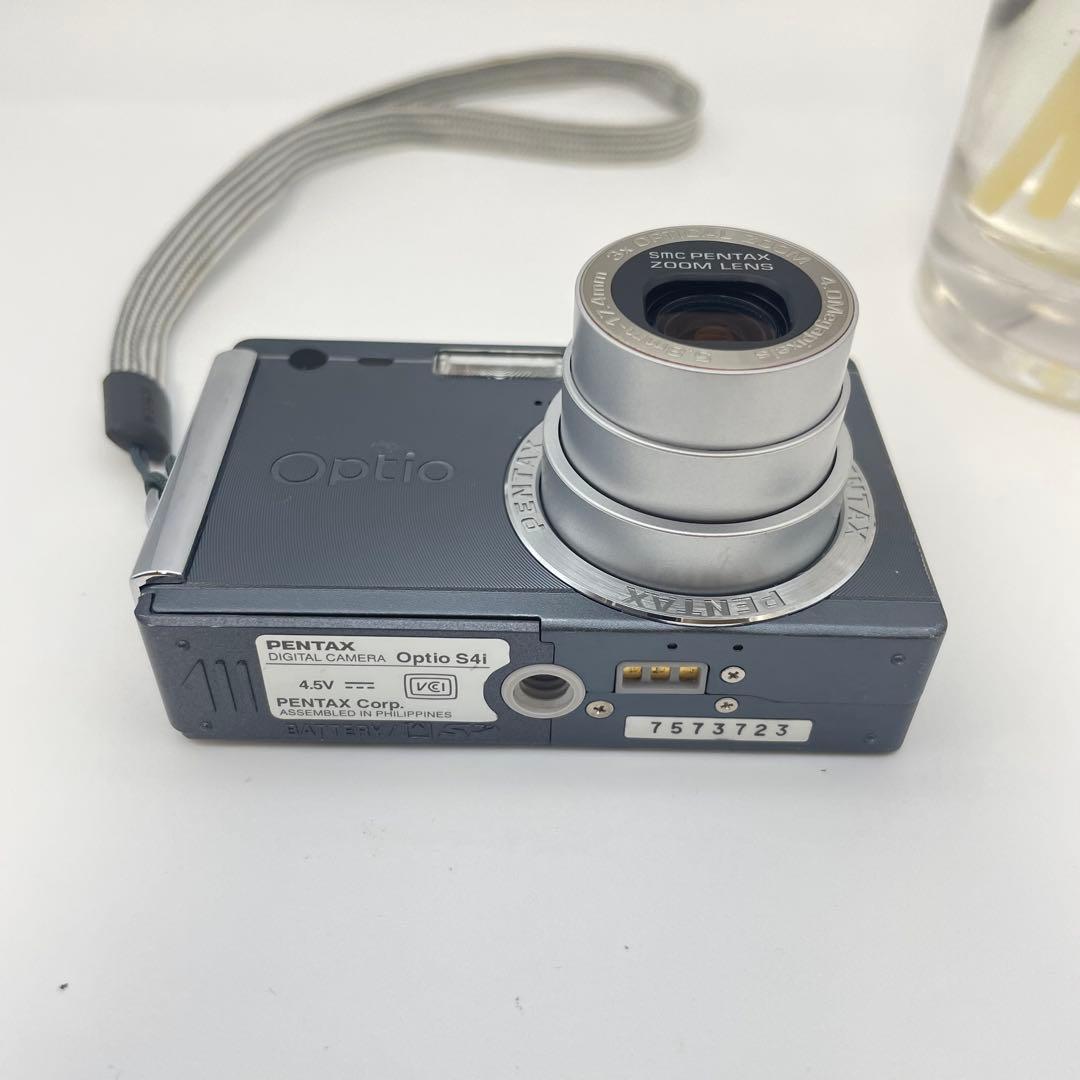 訳有特価✨PENTAX Optio s4i✨動作確認済 スマホ転送OK 可愛い♪