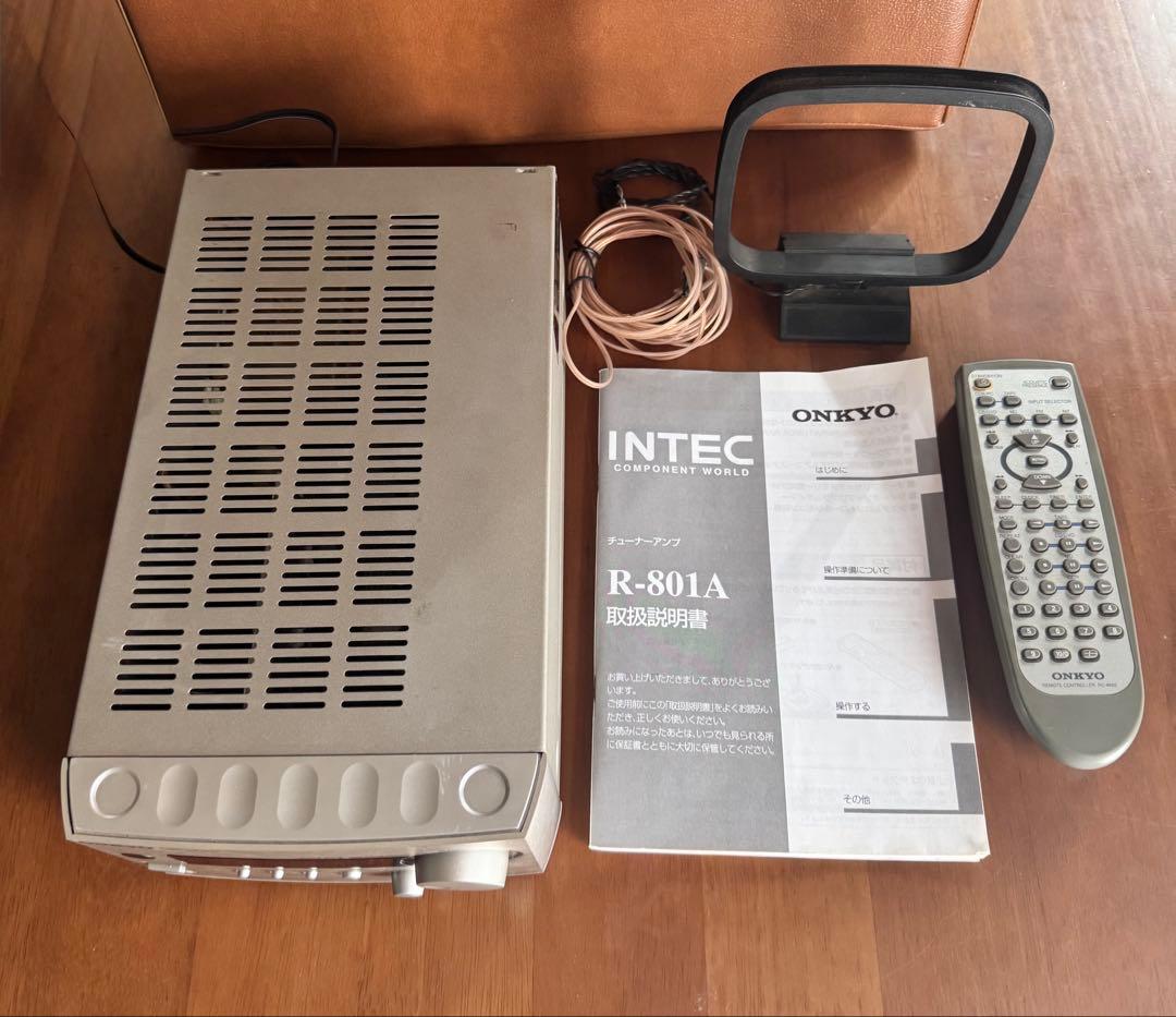 ONKYO INTEC155シリーズ チューナーアンプ　 R-801A
