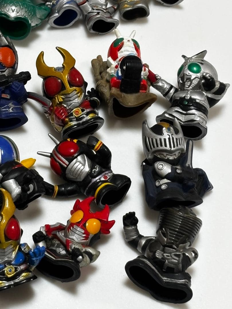 ウルトラマン　ウルトラ怪獣　仮面ライダー　指人形　まとめて約160個