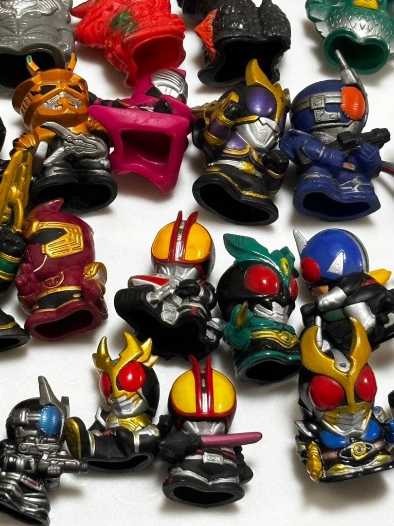 ウルトラマン　ウルトラ怪獣　仮面ライダー　指人形　まとめて約160個