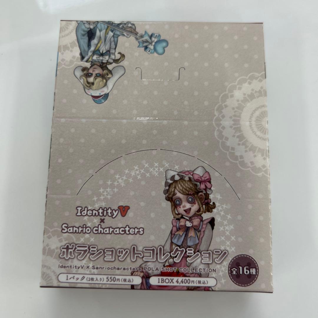 【新品未開封】第五人格×サンリオ ポラショット3箱、缶バッジ8箱