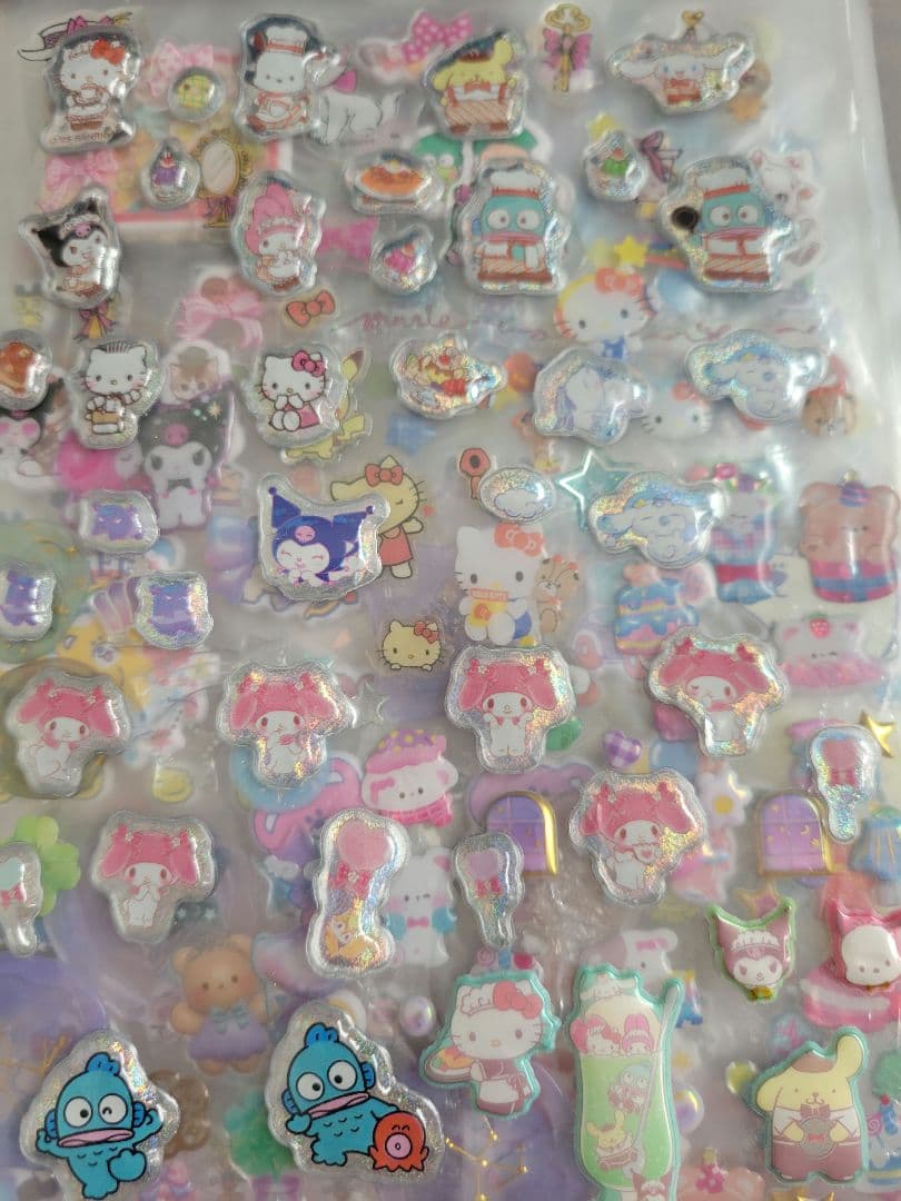 シール帳完成品 キャラクターシールセット