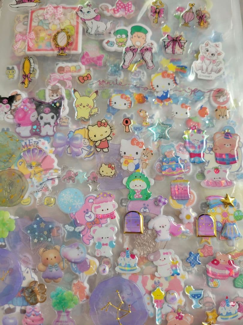 シール帳完成品 キャラクターシールセット