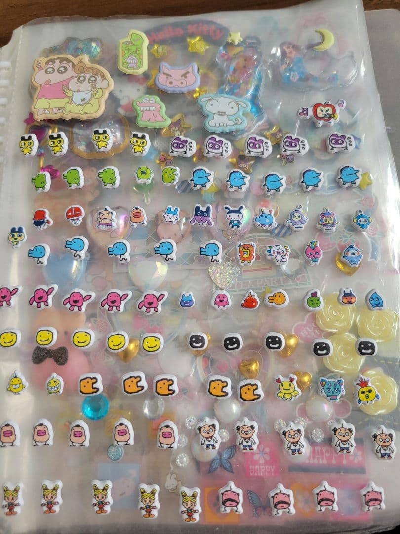 シール帳完成品 キャラクターシールセット