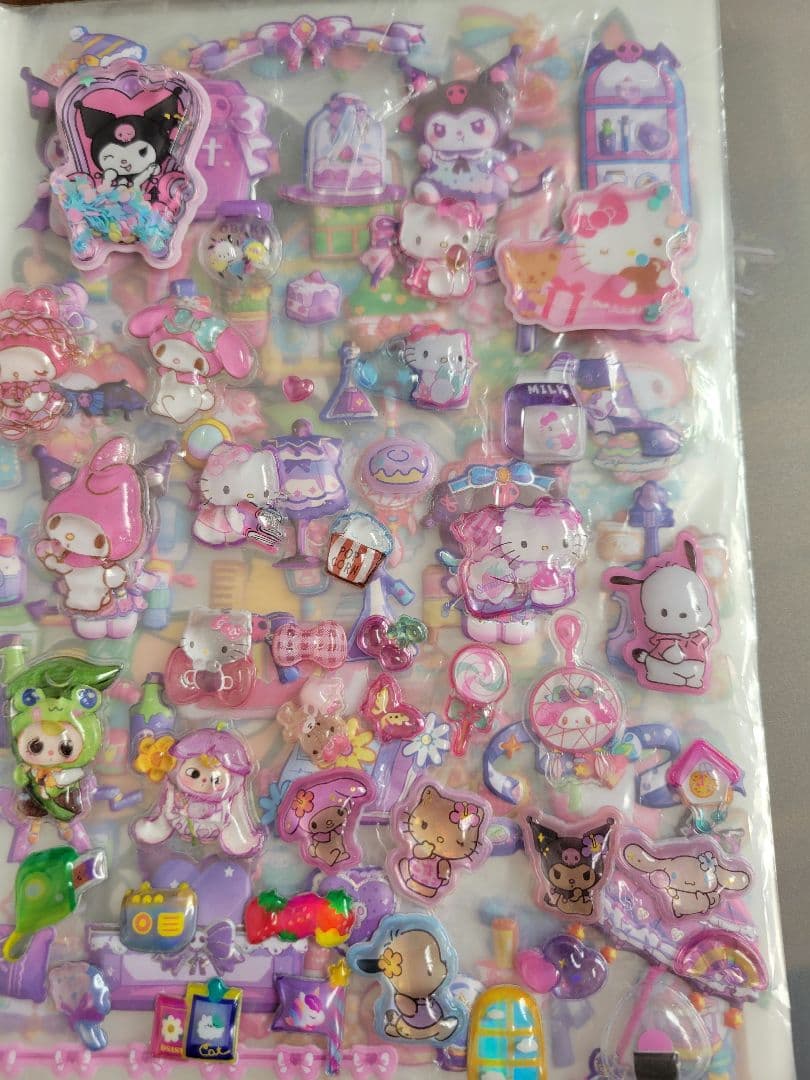 シール帳完成品 キャラクターシールセット