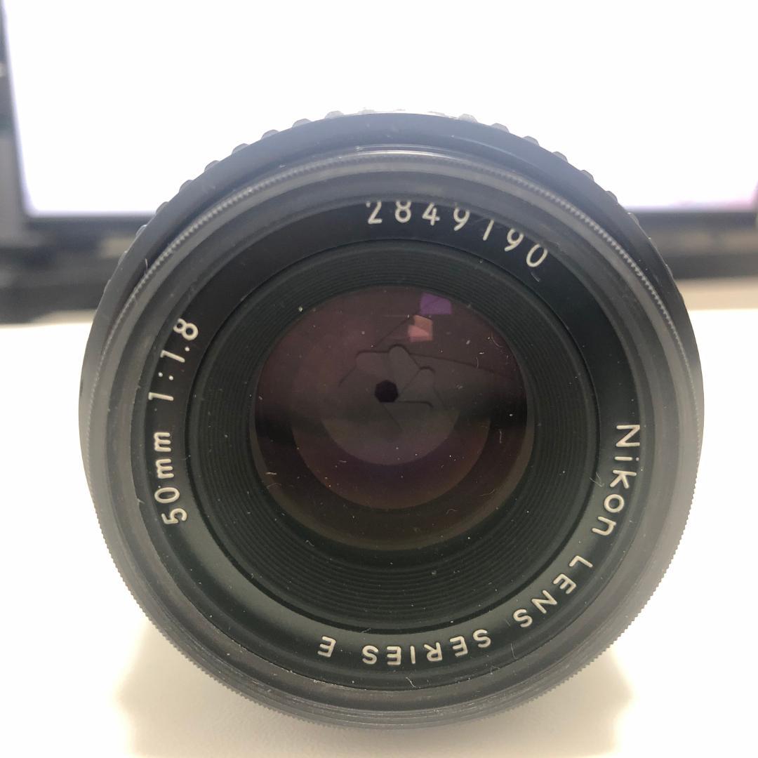 シリーズE 50mm f/1.8とZETA UVフィルター　ニコンオールドレンズ