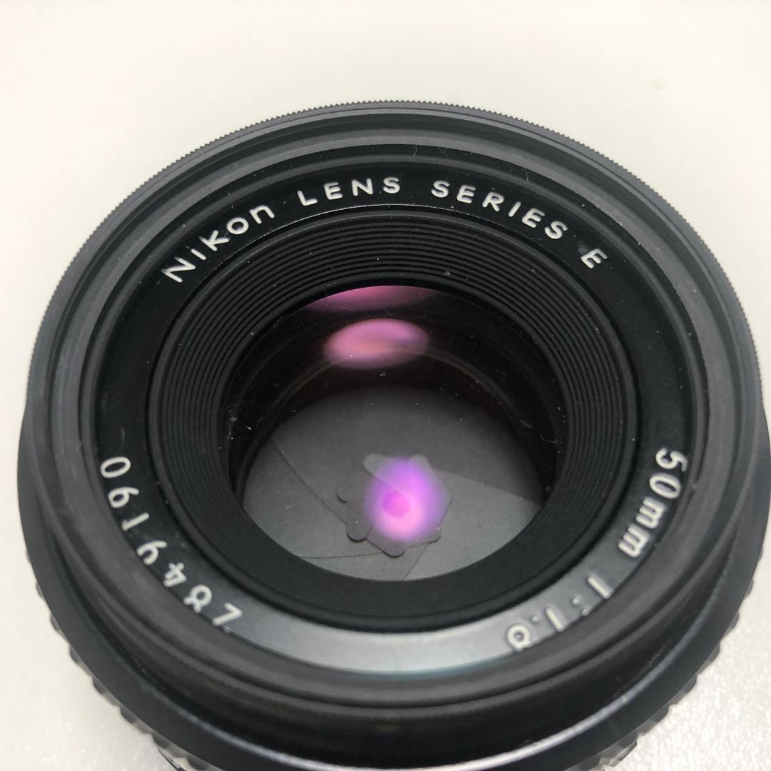 シリーズE 50mm f/1.8とZETA UVフィルター　ニコンオールドレンズ