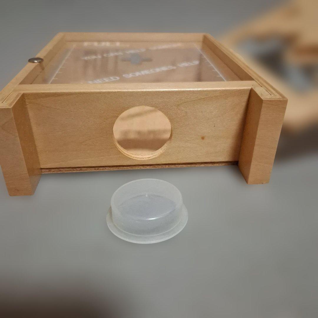 昭和レトロ　ミッキーマウス　貯金箱　木製　ヴィンテージ　希少　インテリア　箱付き