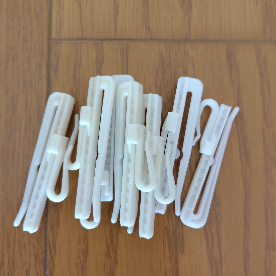 無印良品　綿洗いざらし平織プリーツカーテン　生成２枚