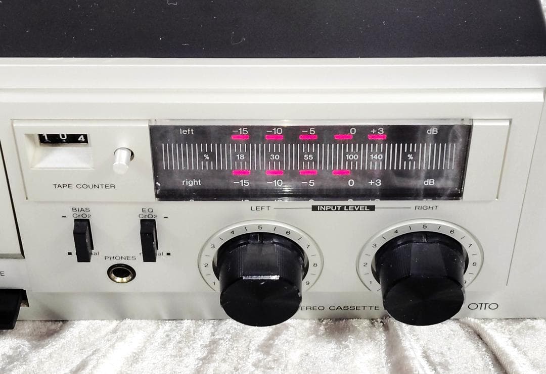 希少美品　 OTTO / SANYO RD1010 カセットデッキ