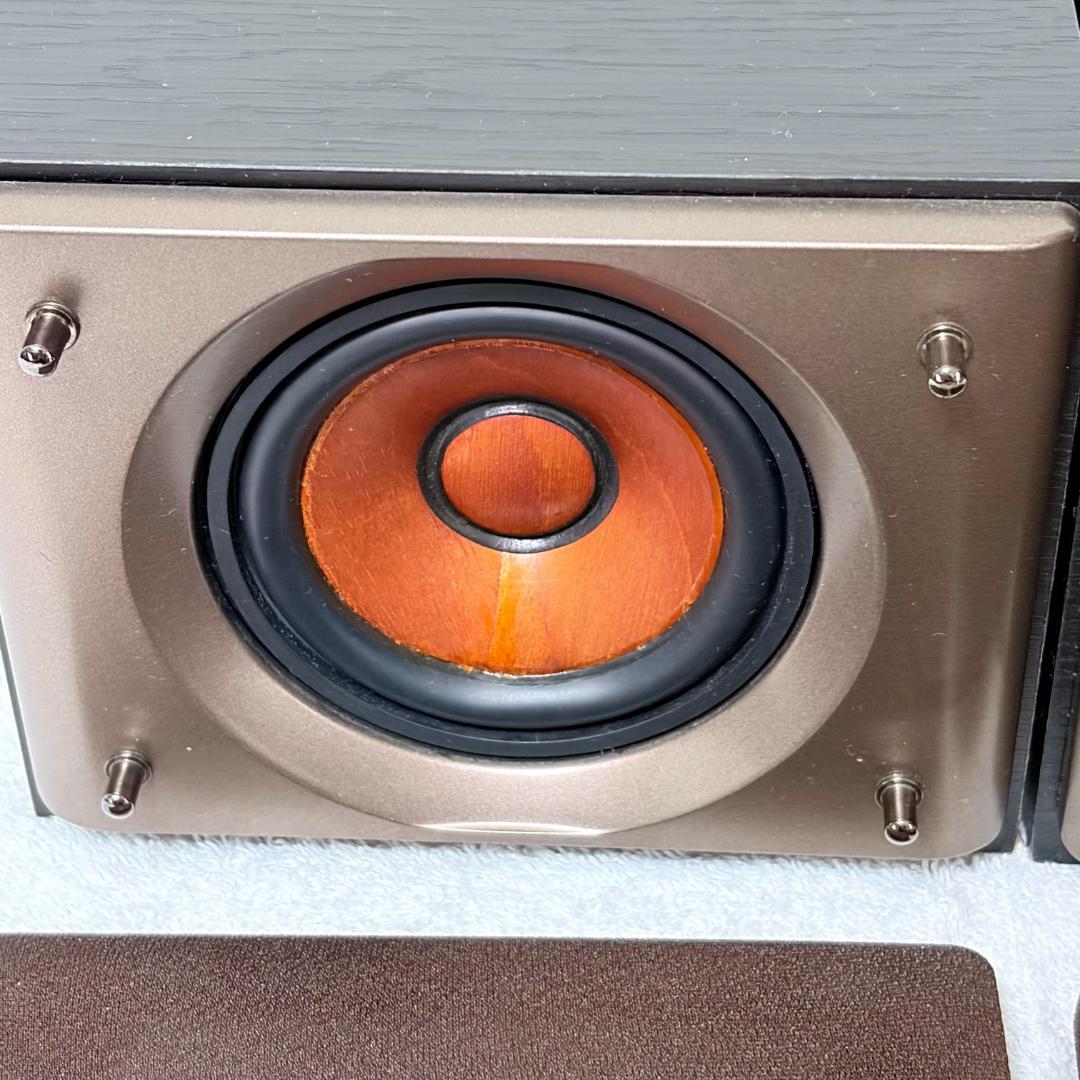 JCV CDコンポ Bluetooth接続 EX-S5 ブラウン 【0103】