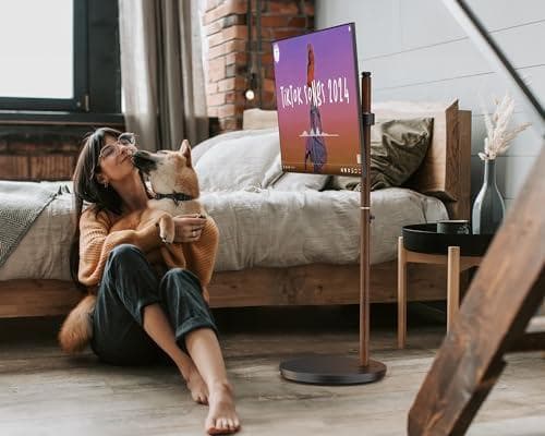 【新品】テレビスタンド キャスター付テレビ台 24~48インチ　ベージュ