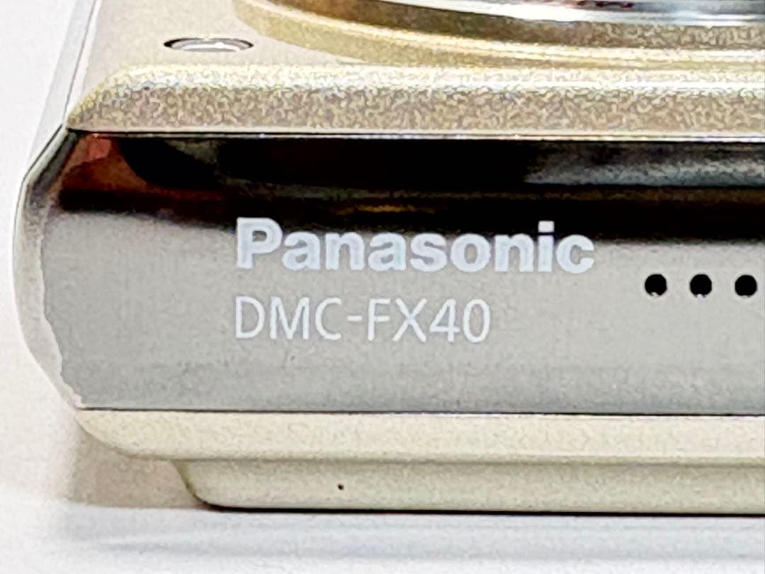 Panasonic LUMIX DMC-FX40 コンパクトカメラ ② 難あり