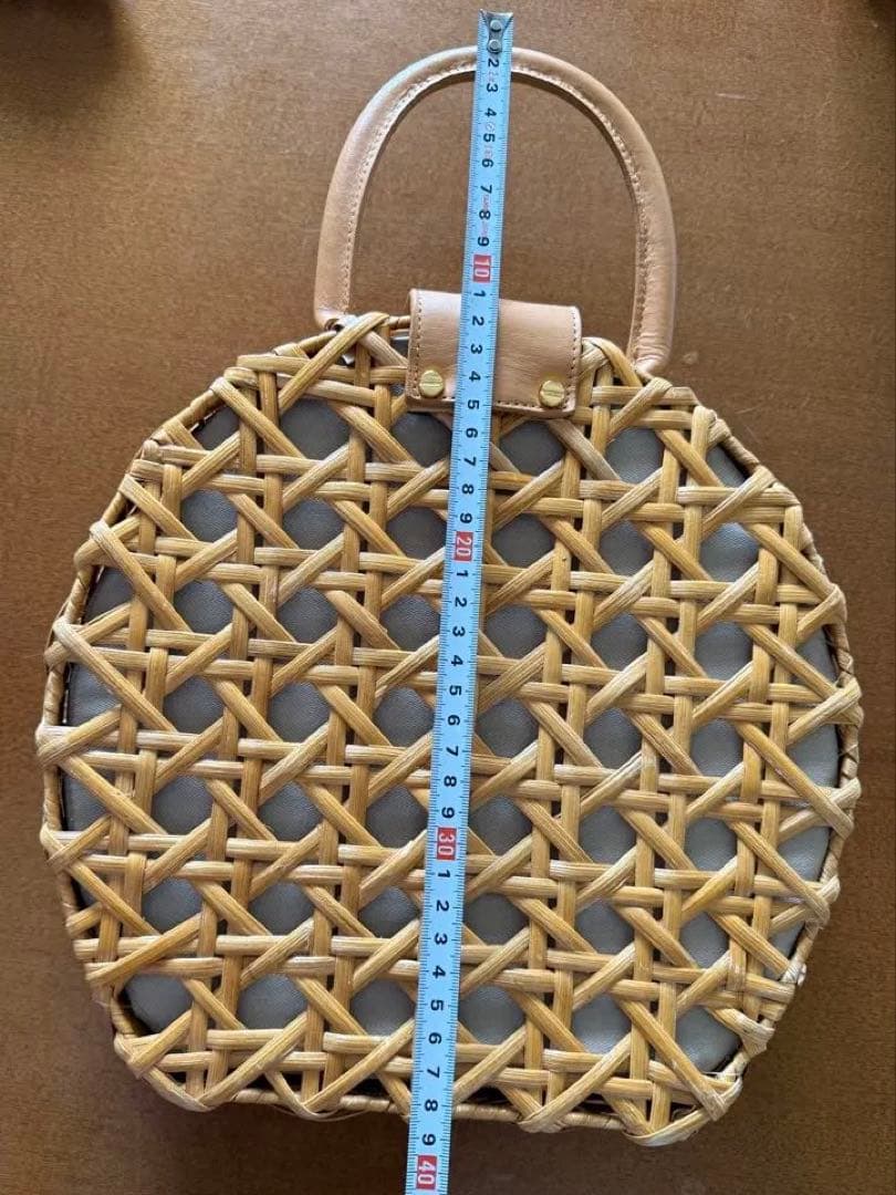 【美品】Aranaz（アラナズ）ラタンかごバッグ