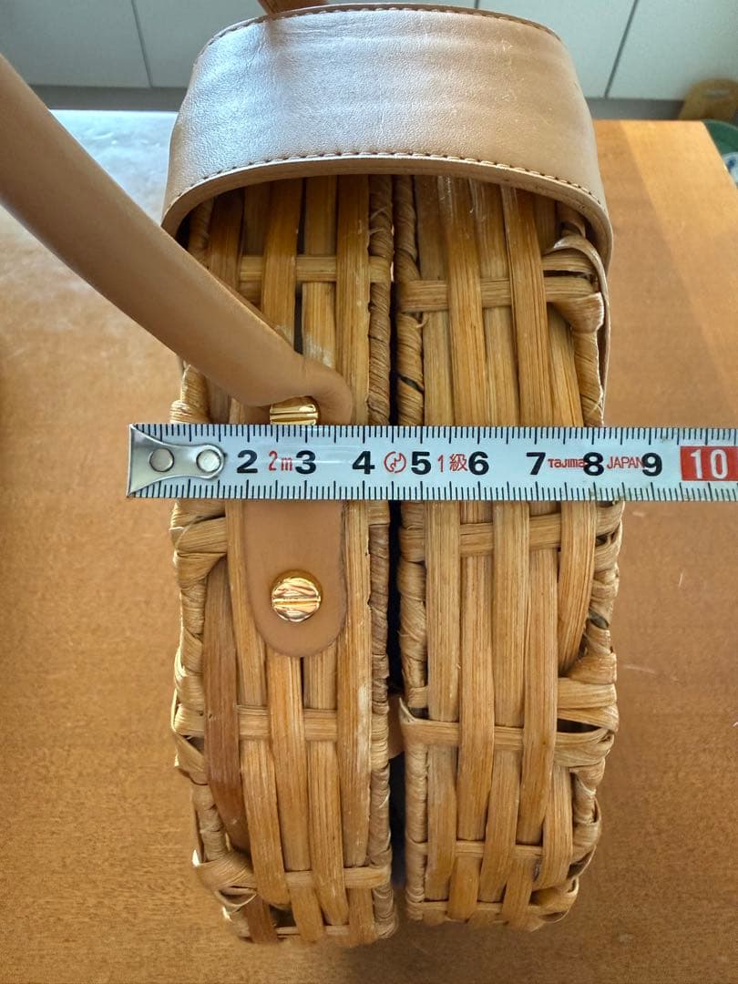 【美品】Aranaz（アラナズ）ラタンかごバッグ