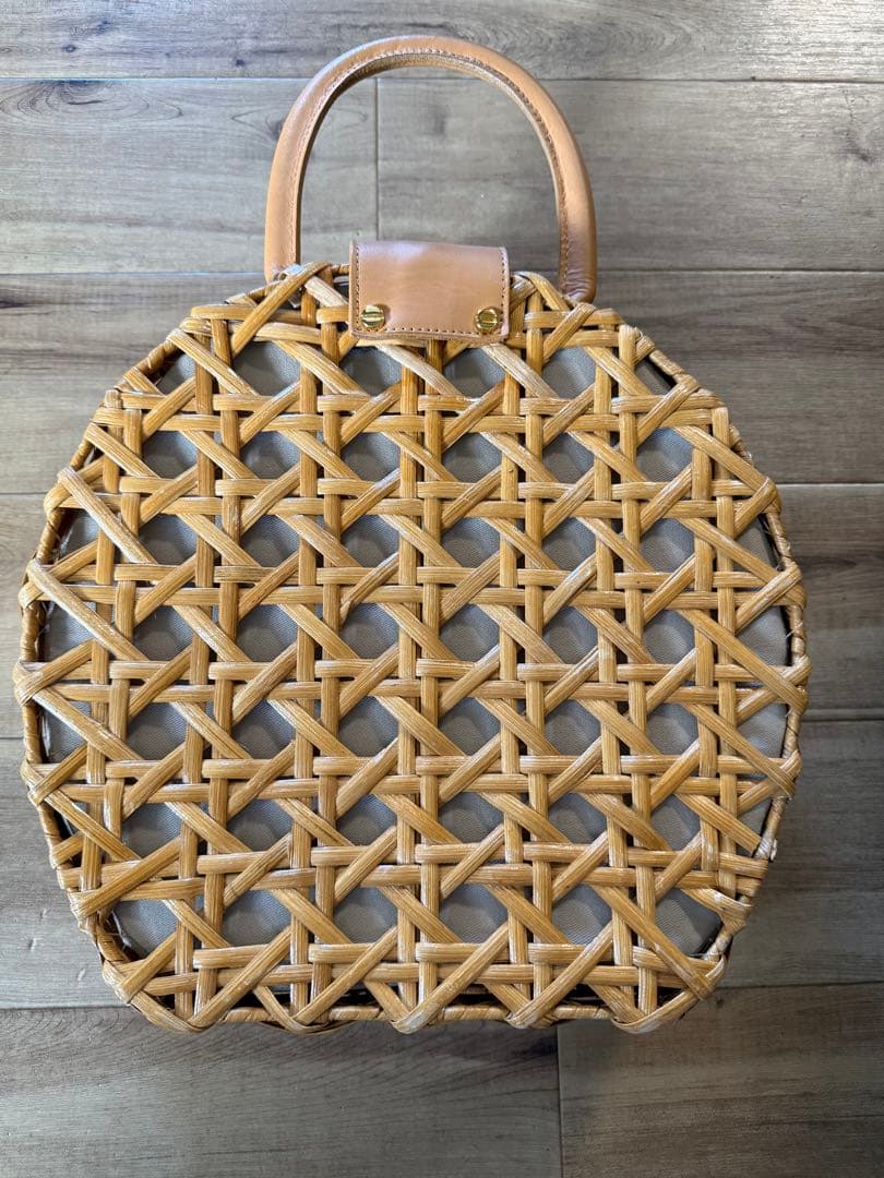 【美品】Aranaz（アラナズ）ラタンかごバッグ