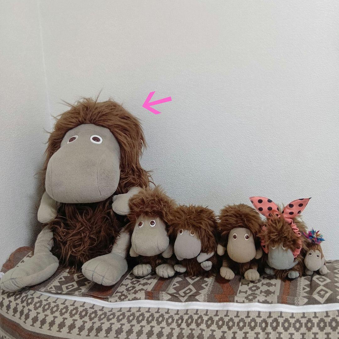 廃盤プレミア品 セキグチ ムーミンのご先祖様 ぬいぐるみ Lサイズ 約35cm