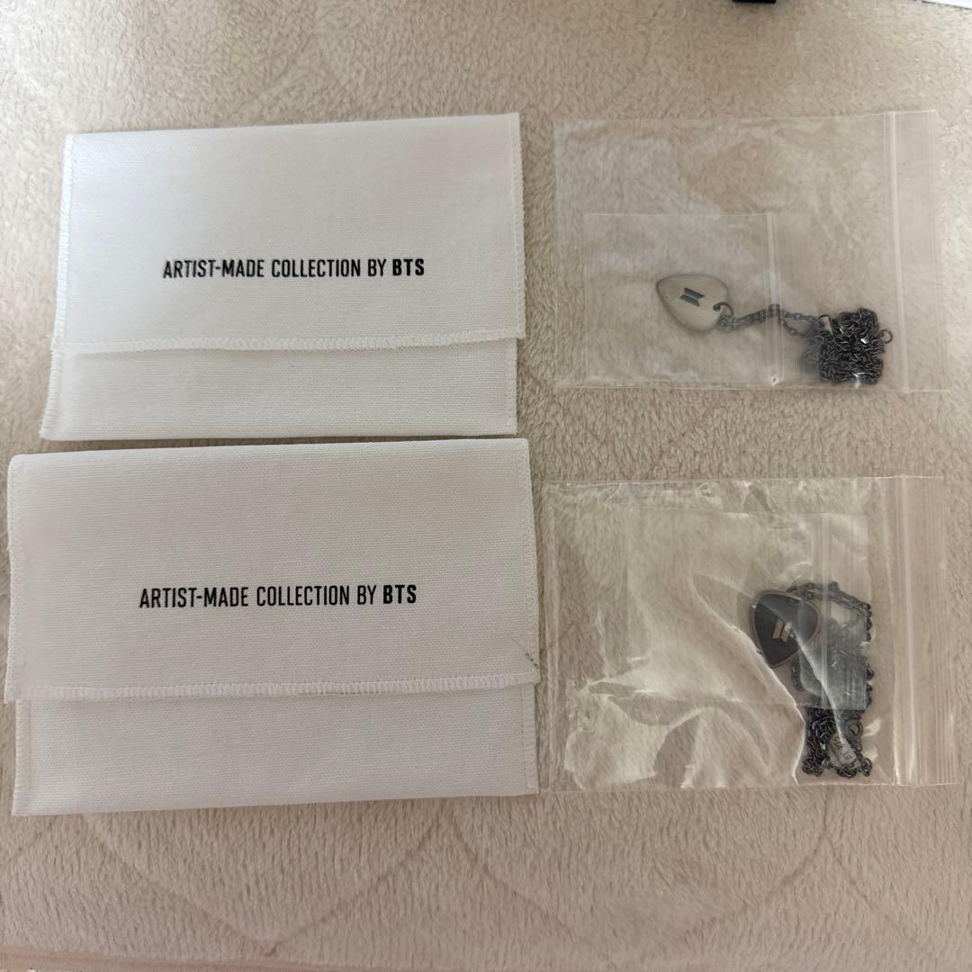 BTS アーティストメイド　ユンギ　ギターピックネックレス