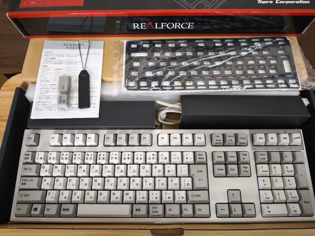 REALFORCE R2A-JPV-IV 日本語配列 変荷重 APC キーボード