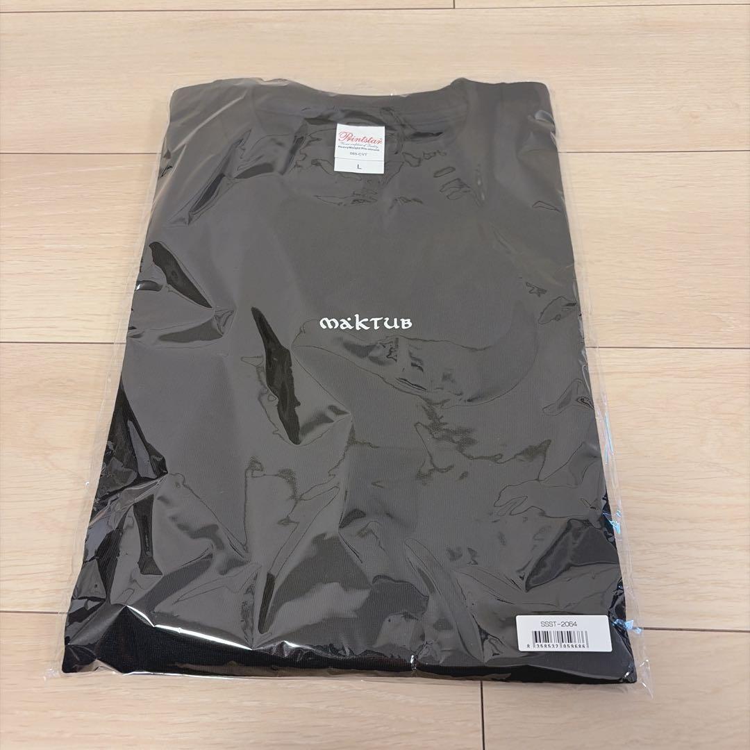 ミュージシャン JJJ MAKTUB T-SHIRTS BLACK/L