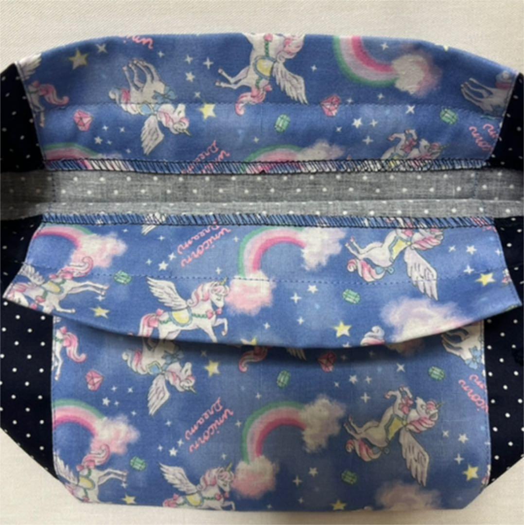 入園入学6点セット☆ユニコーン柄 ハンドメイド