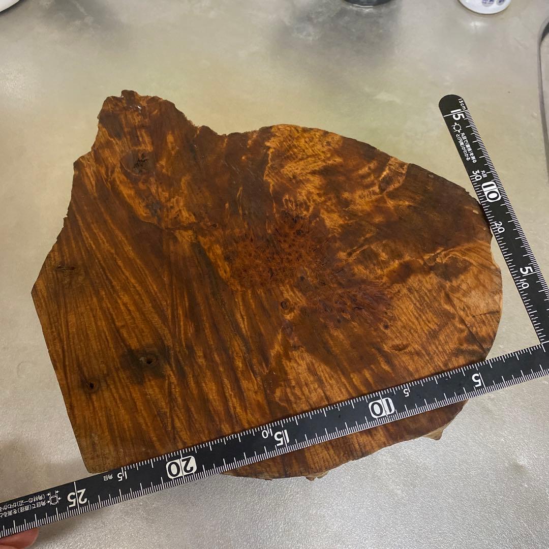 木材　コブ材　瘤　材料　バール　杢材　B