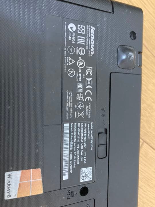 Windowsノート本体 pc