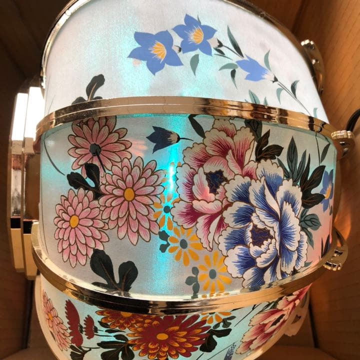 高級　回転灯籠　菊水　ゴールド　金　1対　（2つ）