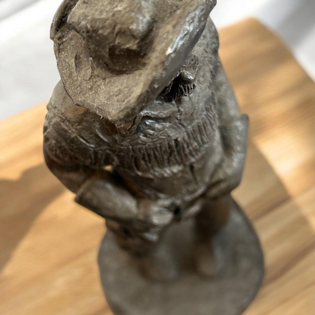 彫刻家 マイケルガーマン氏作 アンティーク アメリカンインテリア カウボーイ