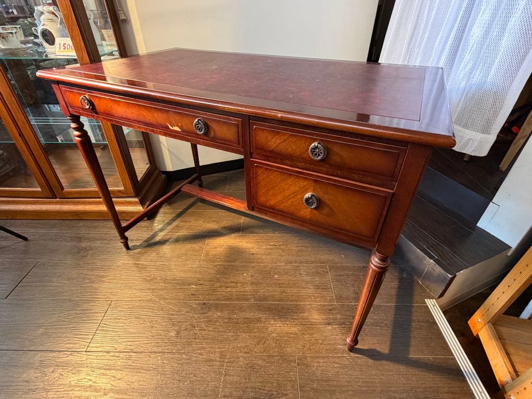 高級家具イーセンアーレン アンティーク調デスクEHANALLEN 書斎机