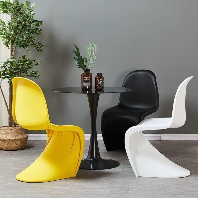 単品 新色 豆グリーン パントンチェア リプロダクト 室内 屋外 北欧風