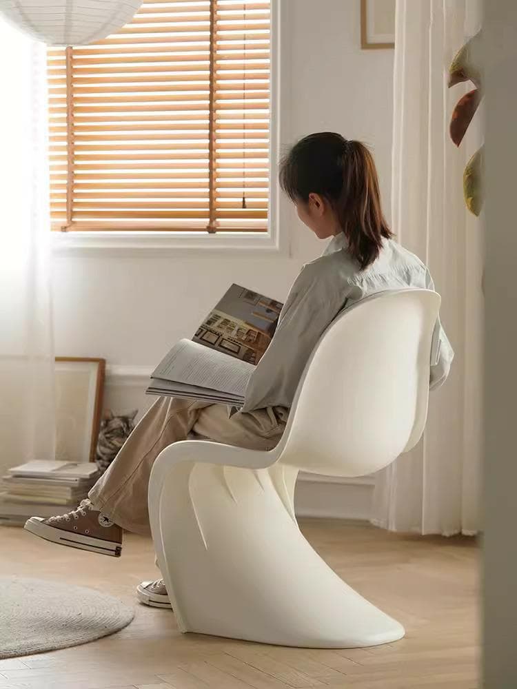 単品 新色 豆グリーン パントンチェア リプロダクト 室内 屋外 北欧風