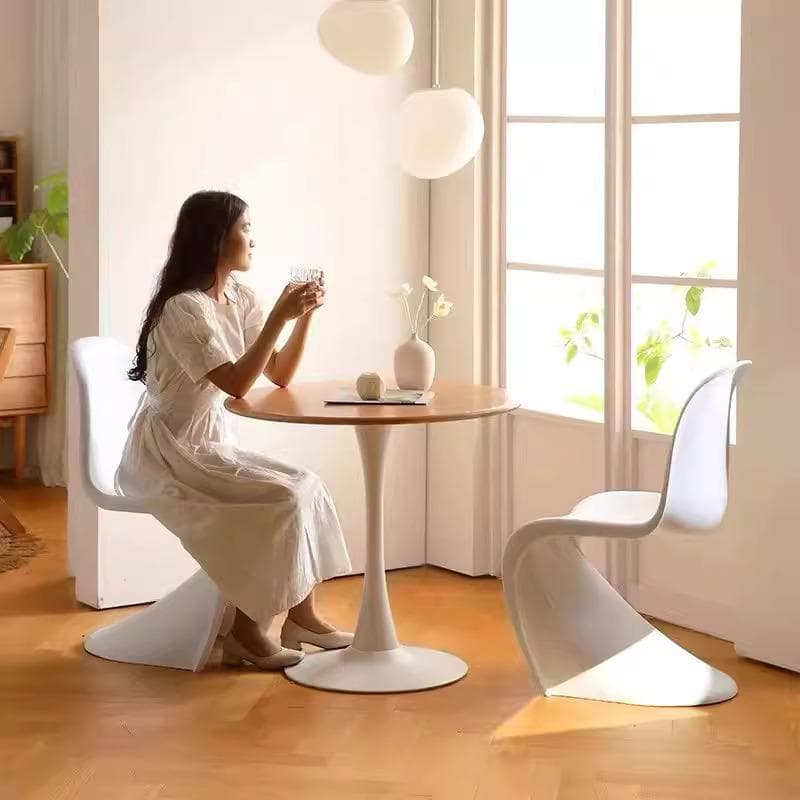 単品 新色 豆グリーン パントンチェア リプロダクト 室内 屋外 北欧風